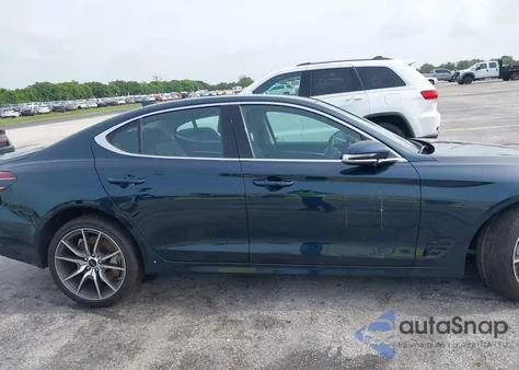 2025 Genesis G70 Sport Prestige z USA, uszkodzony, nr VIN KMTG34SC0SU153835